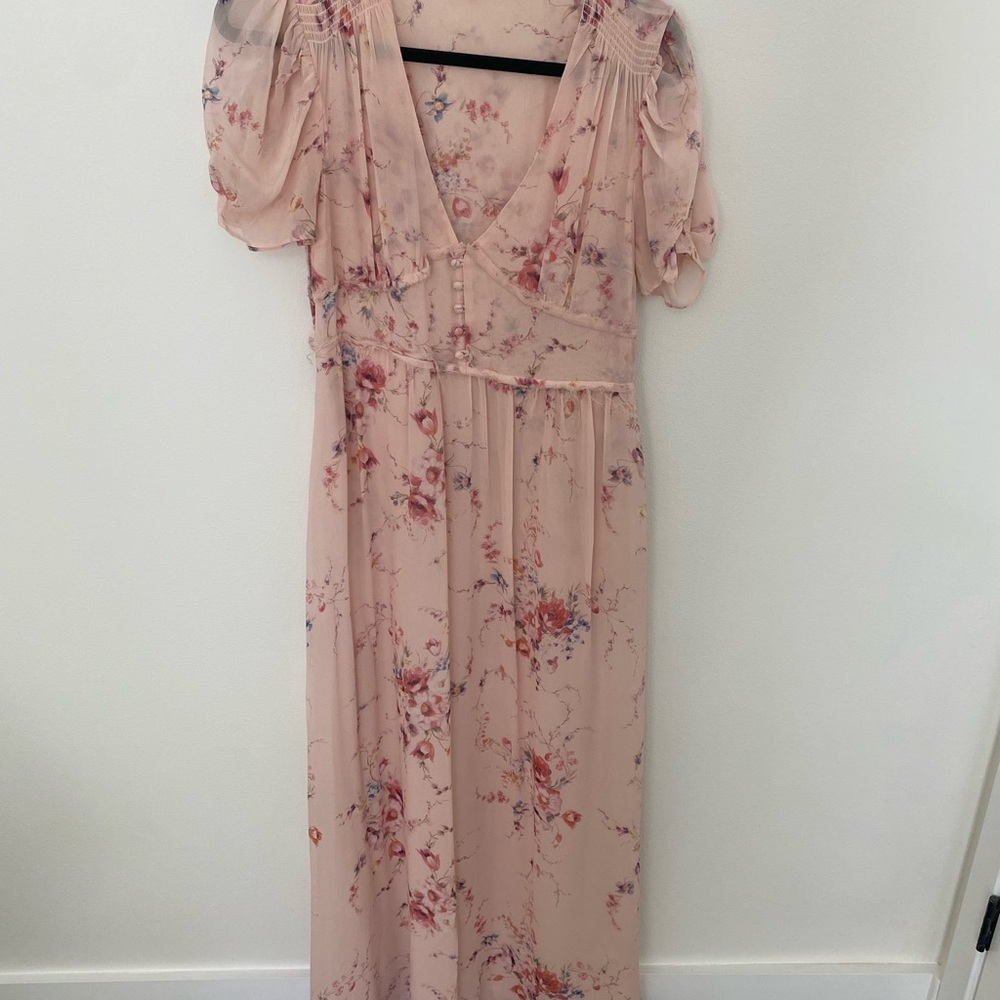 Loveshackfancy 100% silk Ariel Floral dress worn twice! - Picture 9 of 10